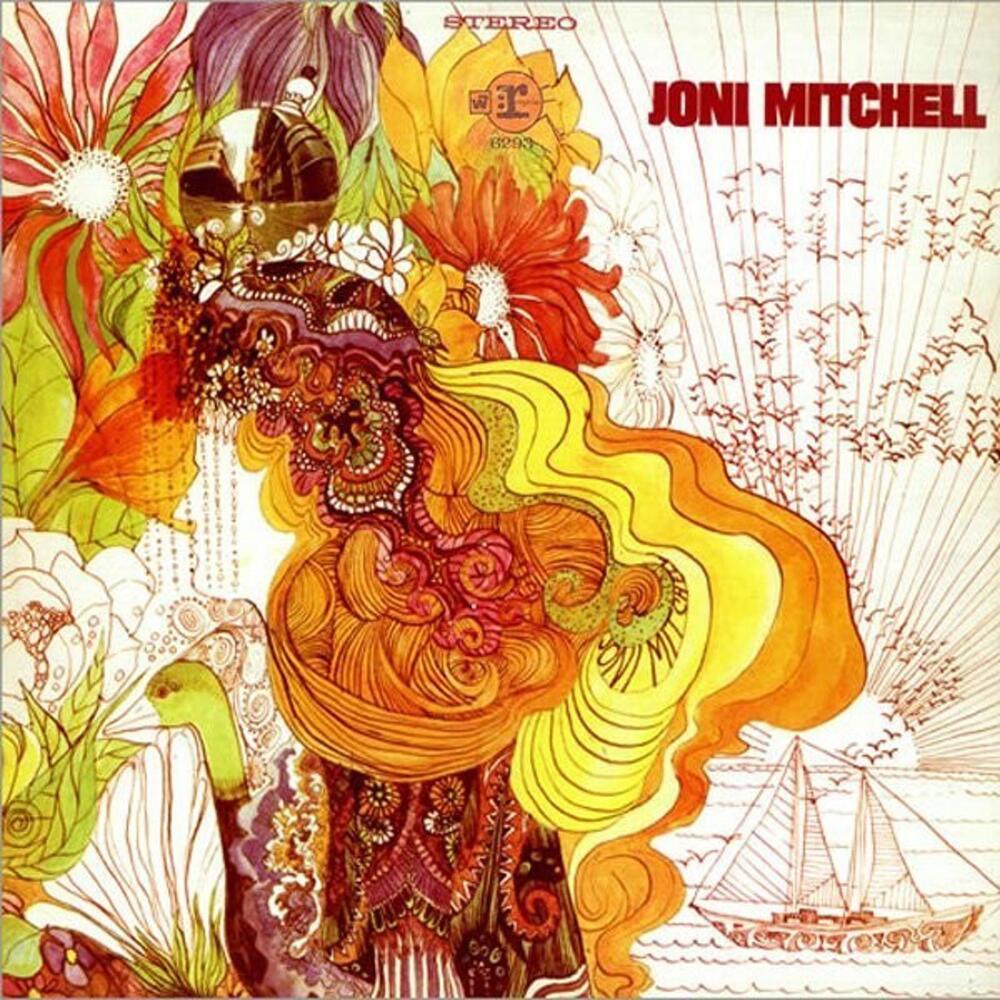 Joni Mitchell : Self-Titled 1968 Rock Folk Pop LP Vinyl Record RS 6293 Good